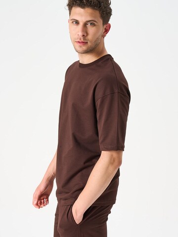 LOUIS LECLER Tracksuit 'Ace' in Brown