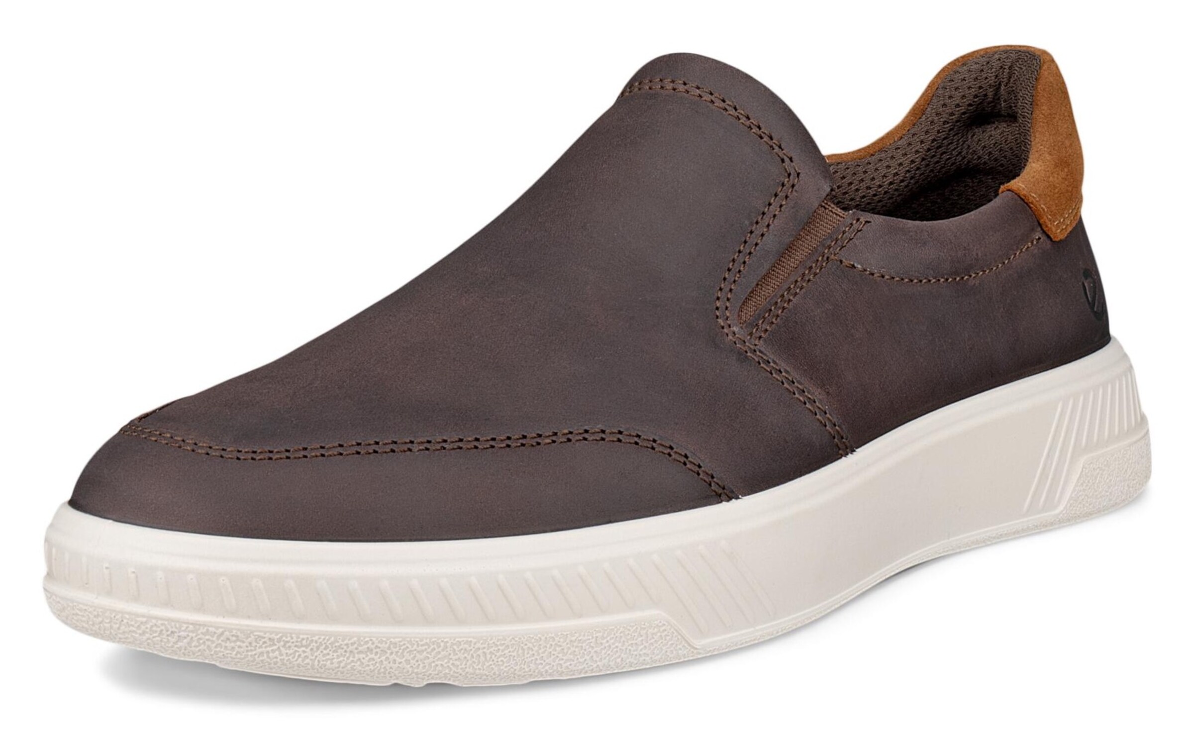 ECCO Slip-Ons in Grey: front