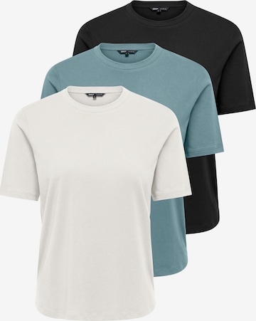 ONLY - Camisa 'ONLONLY' em verde: frente