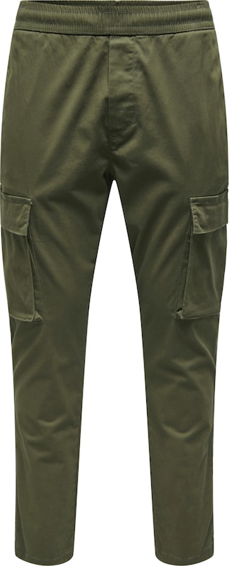 Only & Sons Regular Cargohose 'Linus' in Khaki Only & Sons Regular Cargohose 'Linus' in Khaki