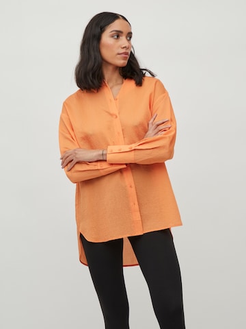 VILA Bluzka 'Valia' w kolorze pomarańczowy: przód