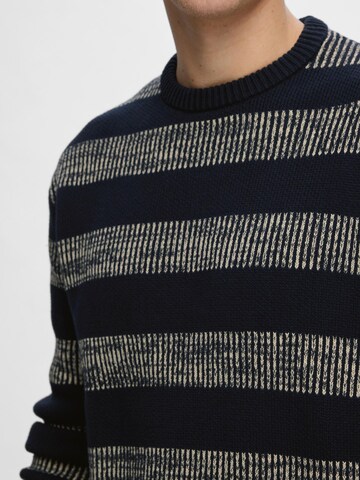 Pull-over SELECTED HOMME en bleu