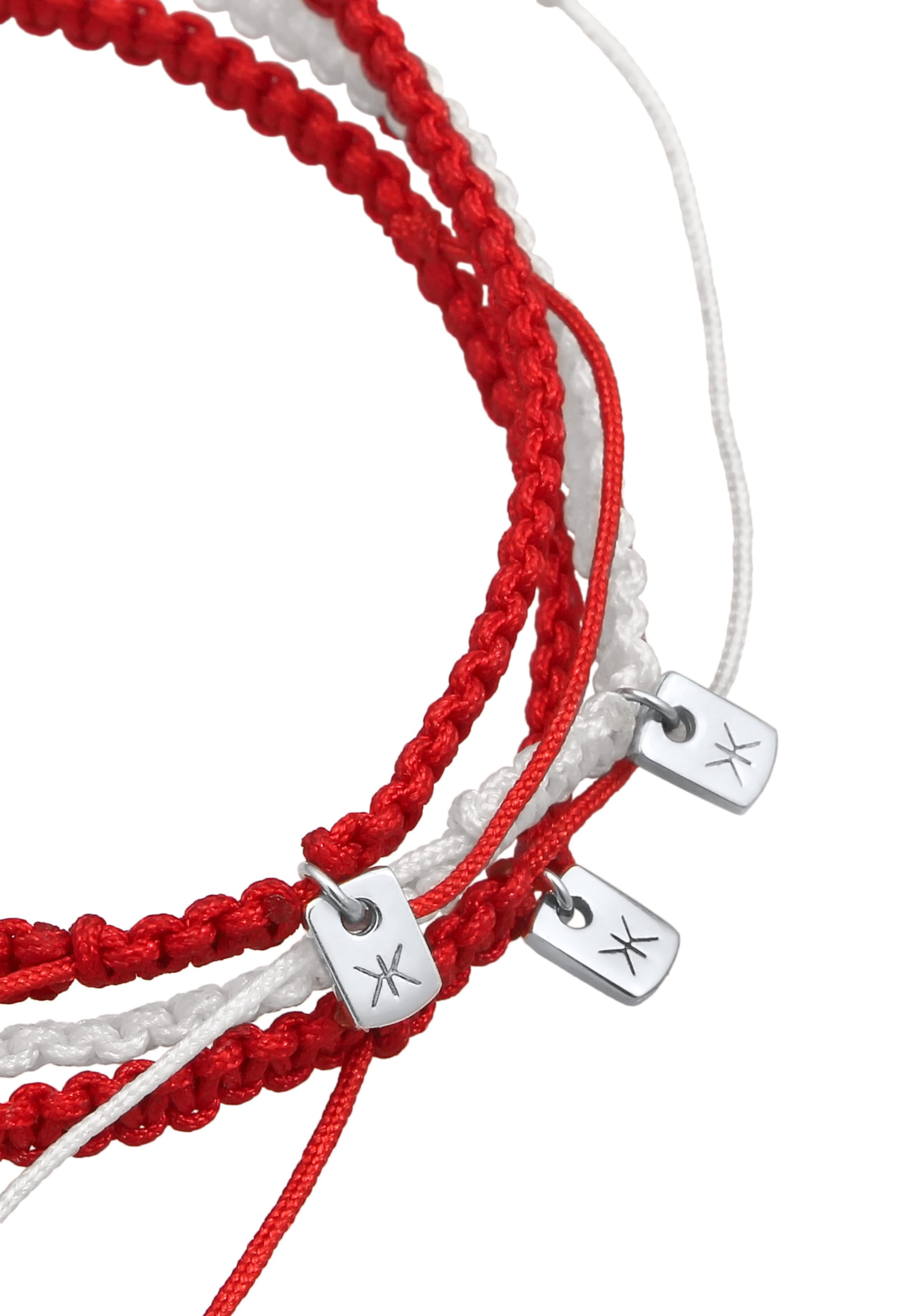 KUZZOI Armband 'Kugel' in Rood