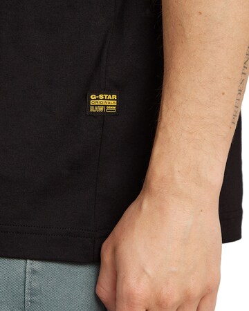 T-Shirt 'Text' G-STAR en noir