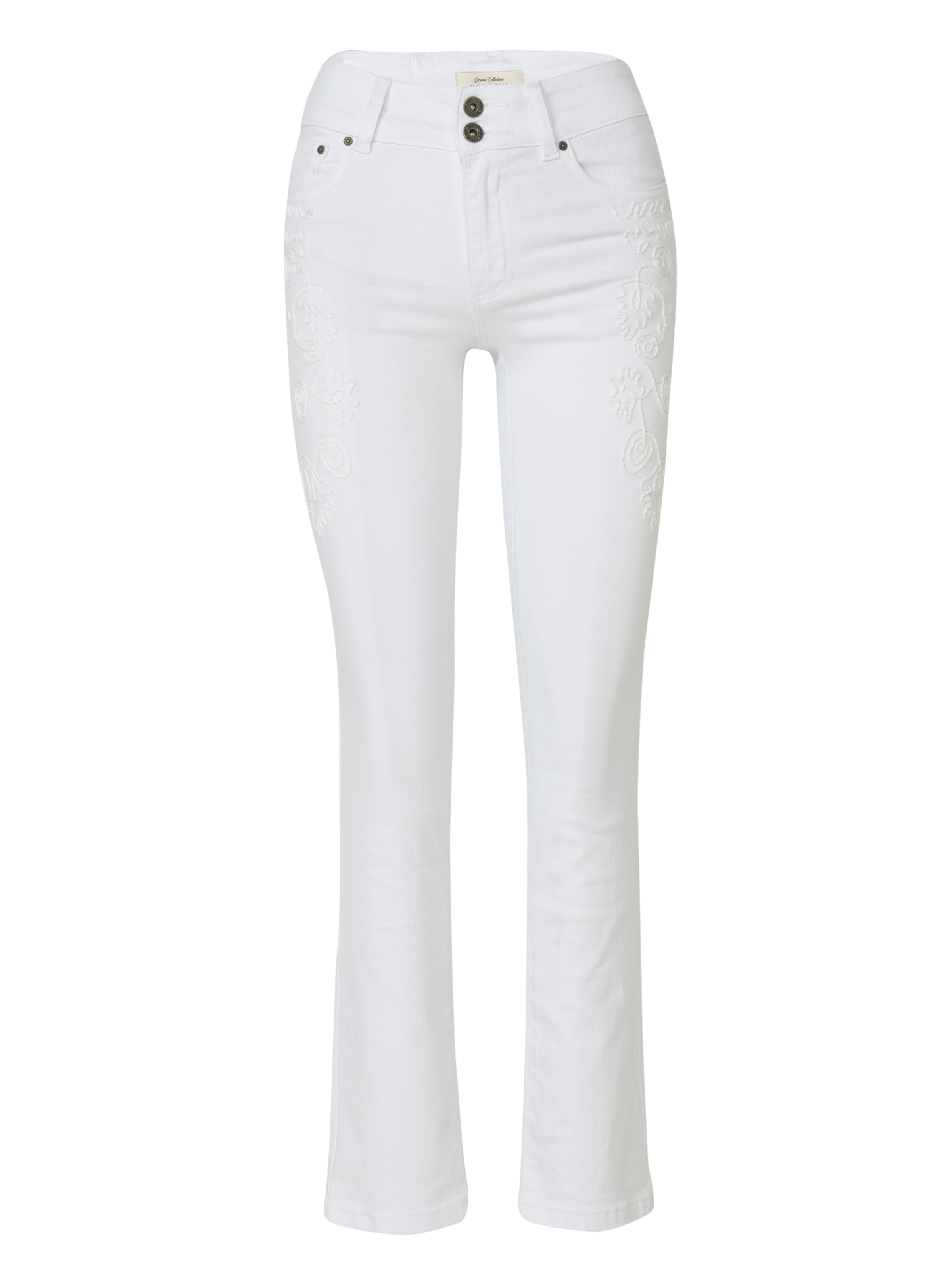 KOROSHI regular Jeans i hvid: forside