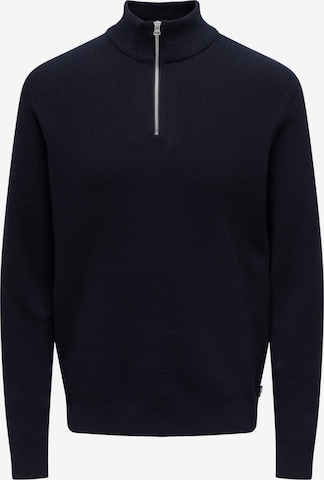 Only & SonsSweater majica 'Phil' - plava boja: prednji dio