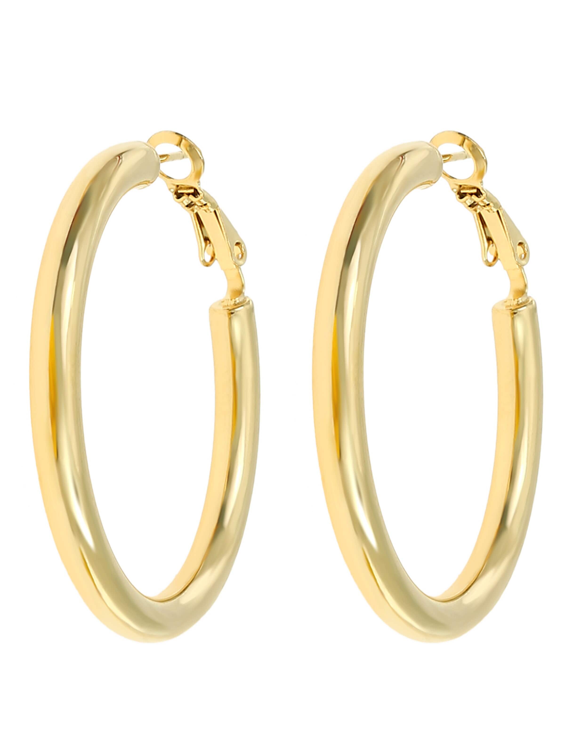 Made by Nami Earrings in Gold: front