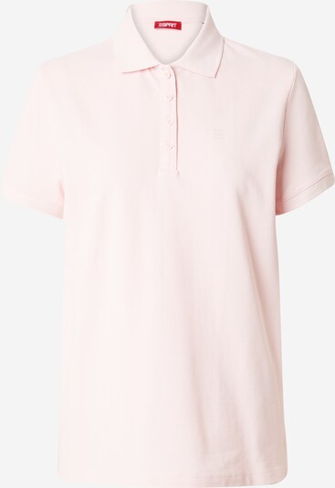 ESPRIT Poloshirt in pastellpink, Produktansicht
