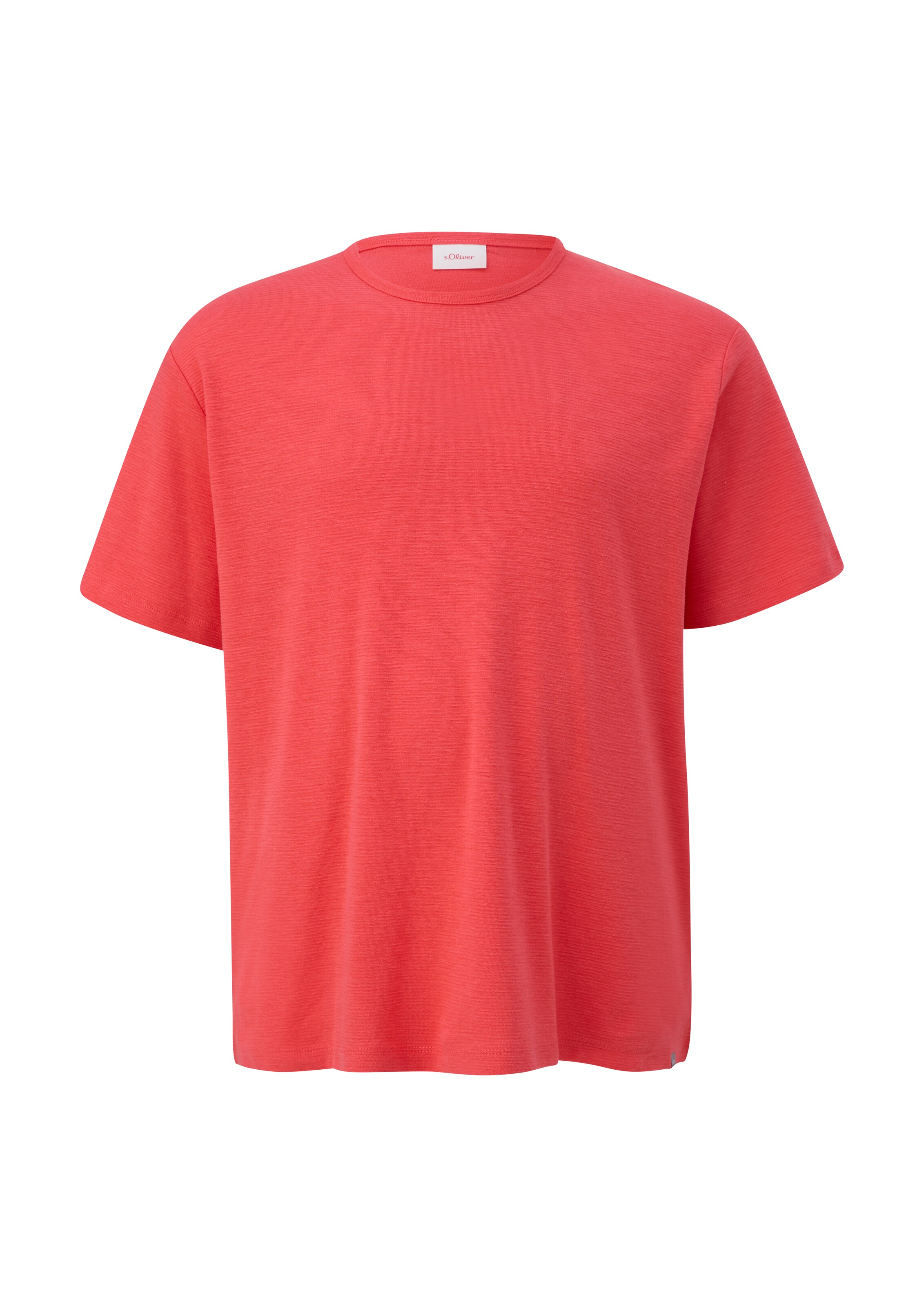 s.Oliver Men Big Sizes Shirt in Rot: Vorderseite