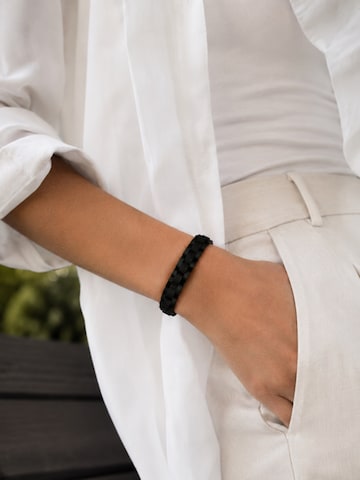 Holzwerk Bracelet 'BODENSEE' in Black: front