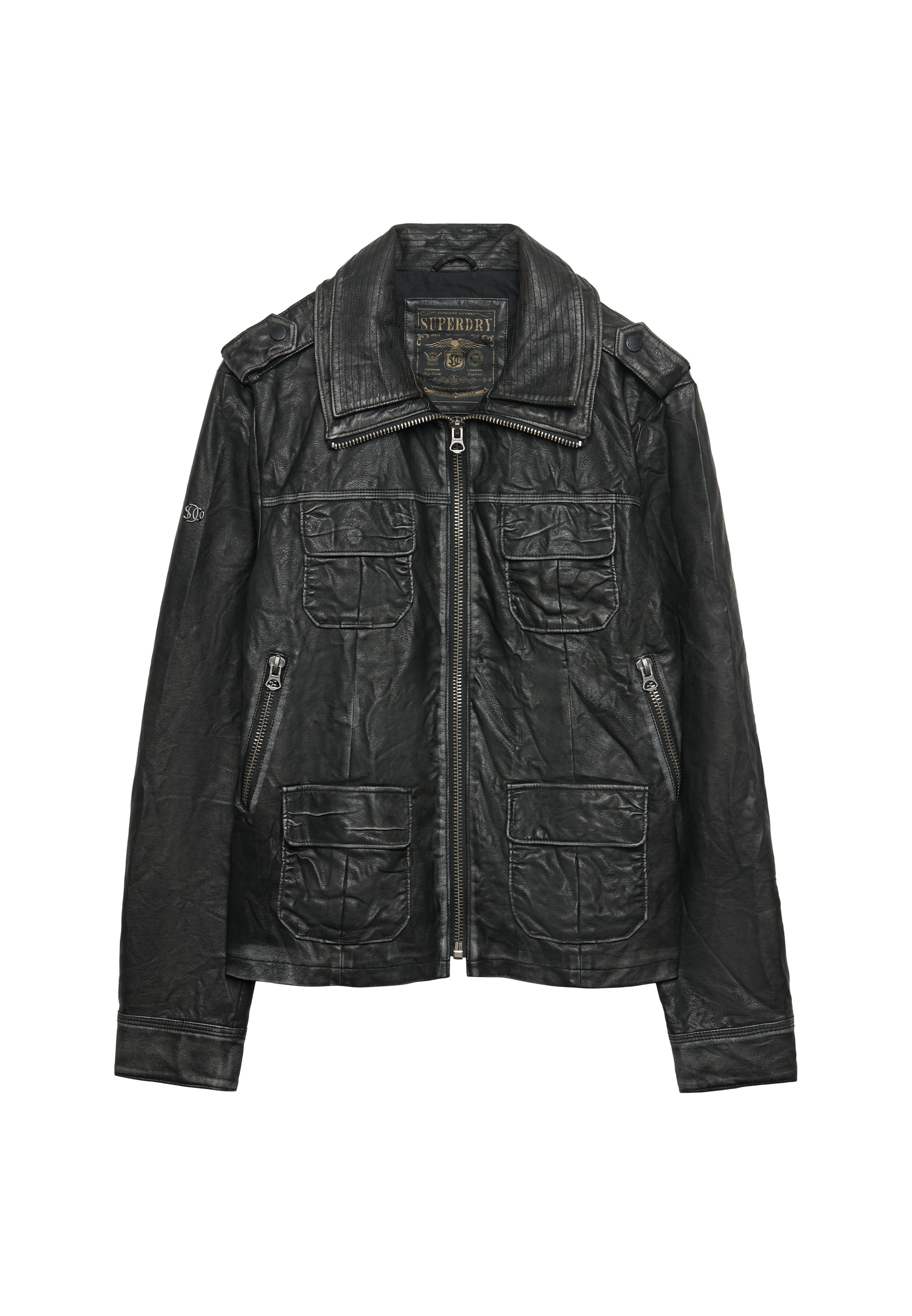 Superdry & Co Between-Season Jacket in Black: front