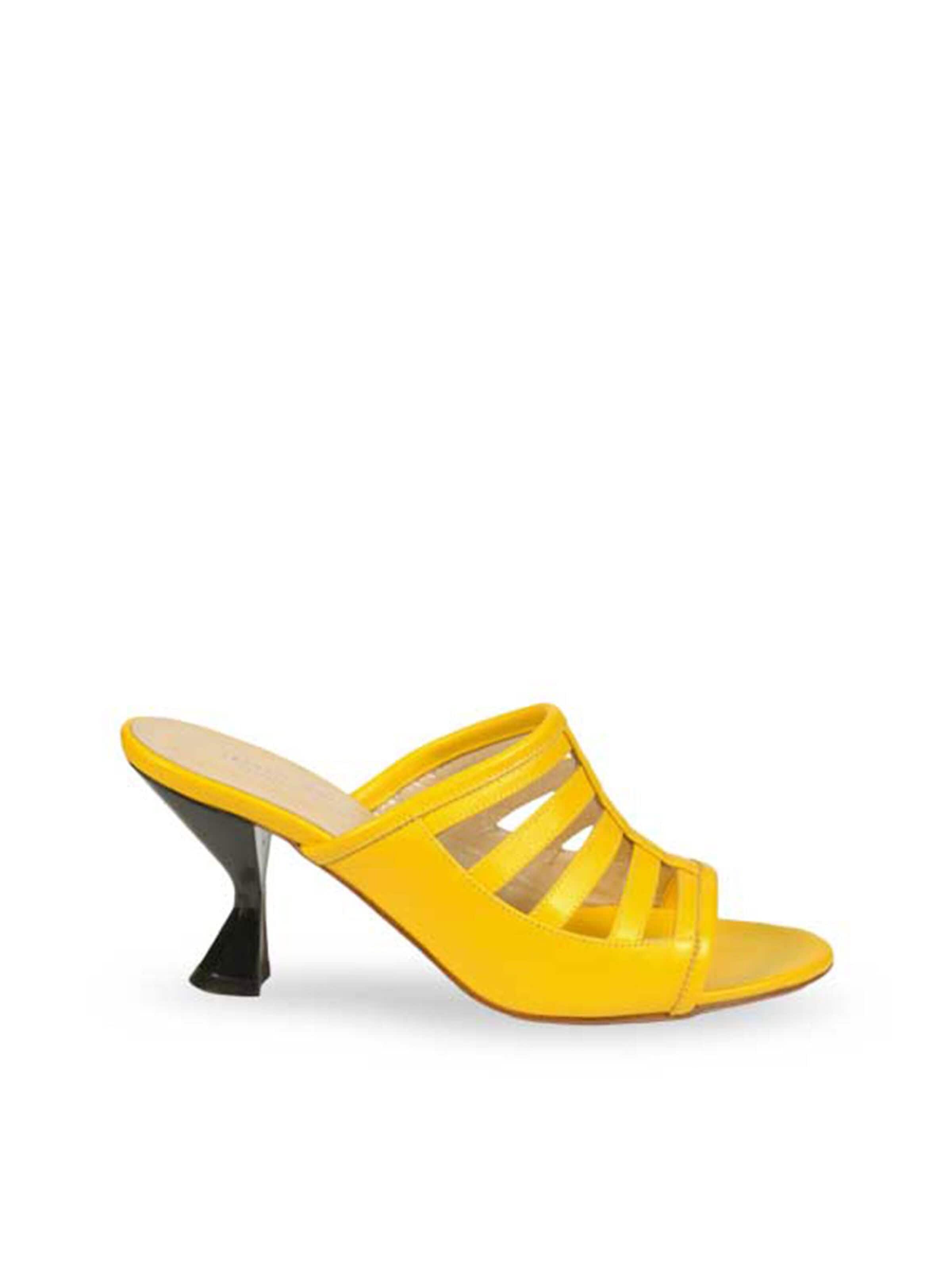 Jerelyn Creado Sandal 'Cosmos Pompelmo' in Yellow