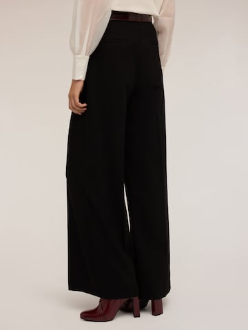 MOTIVI Wide leg Trousers in Black