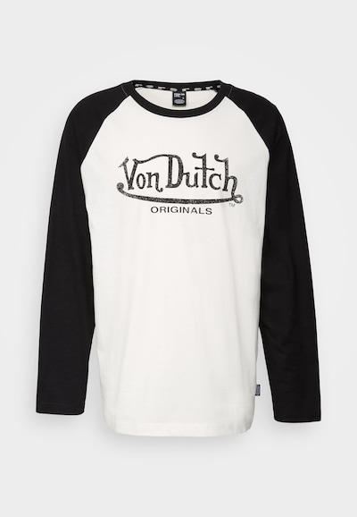 Von Dutch Originals Shirt 'Lane' in Black / White, Item view