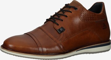 BULLBOXER Athletic Lace-Up Shoes in Brown: front