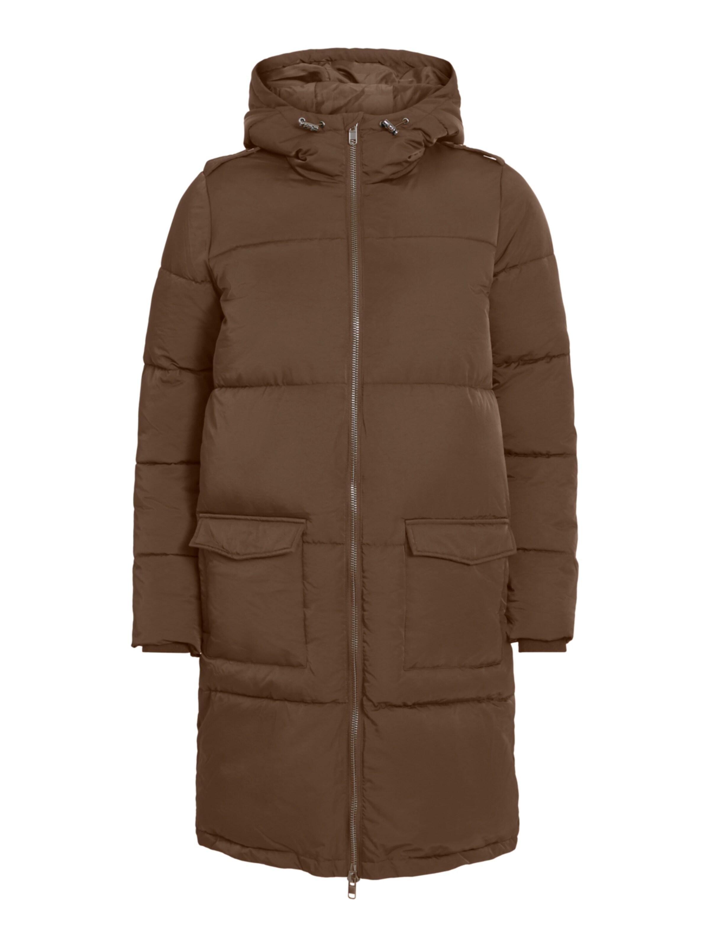 OBJECT - Abrigo de invierno 'Zhanna' en marrón: frente
