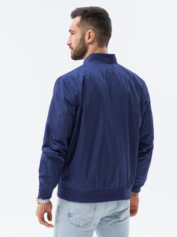 Ombre Between-Season Jacket 'C439' in Blue