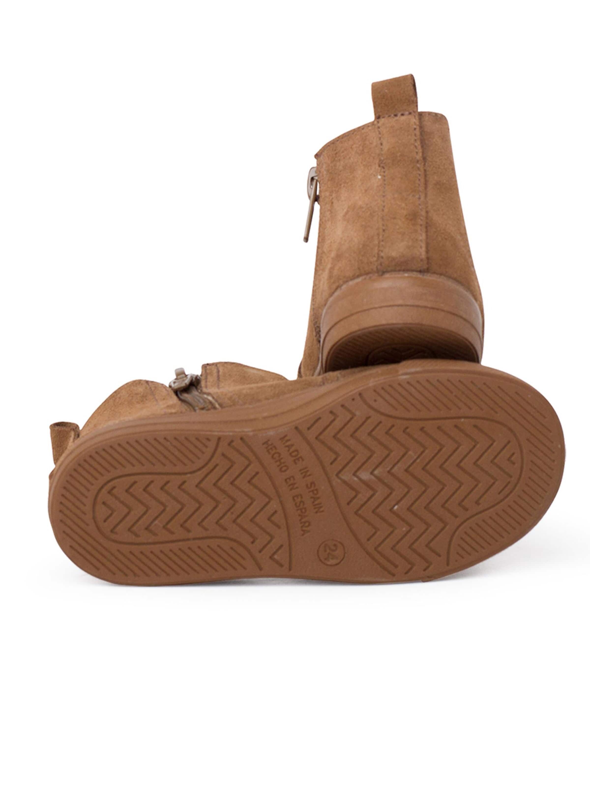 Pisamonas - Bota em castanho
