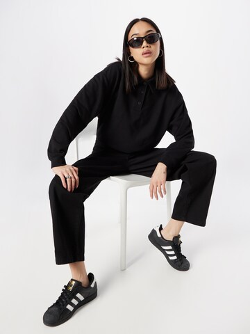 Monki Sweatshirt in Zwart