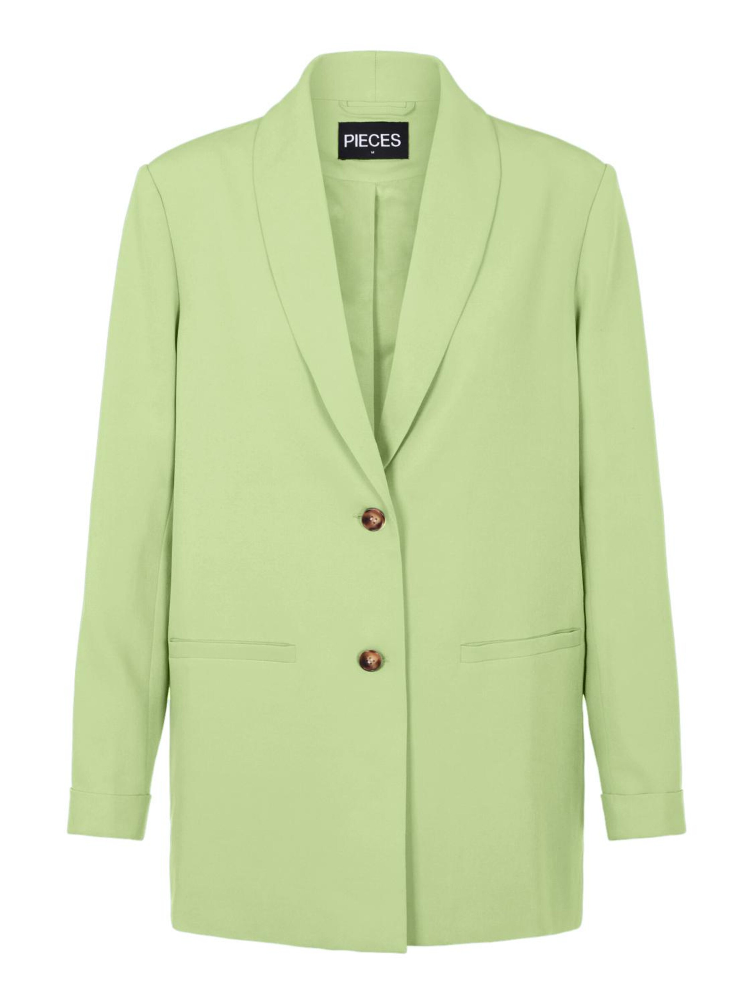 Frauen Blazer PIECES Blazer in Pastellgrün - HV70783 Frauen Blazer PIECES Blazer in Pastellgrün - HV70783