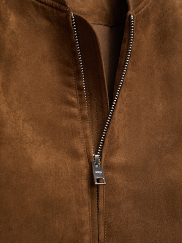 MANGO MAN Between-Season Jacket 'Bero' in Brown