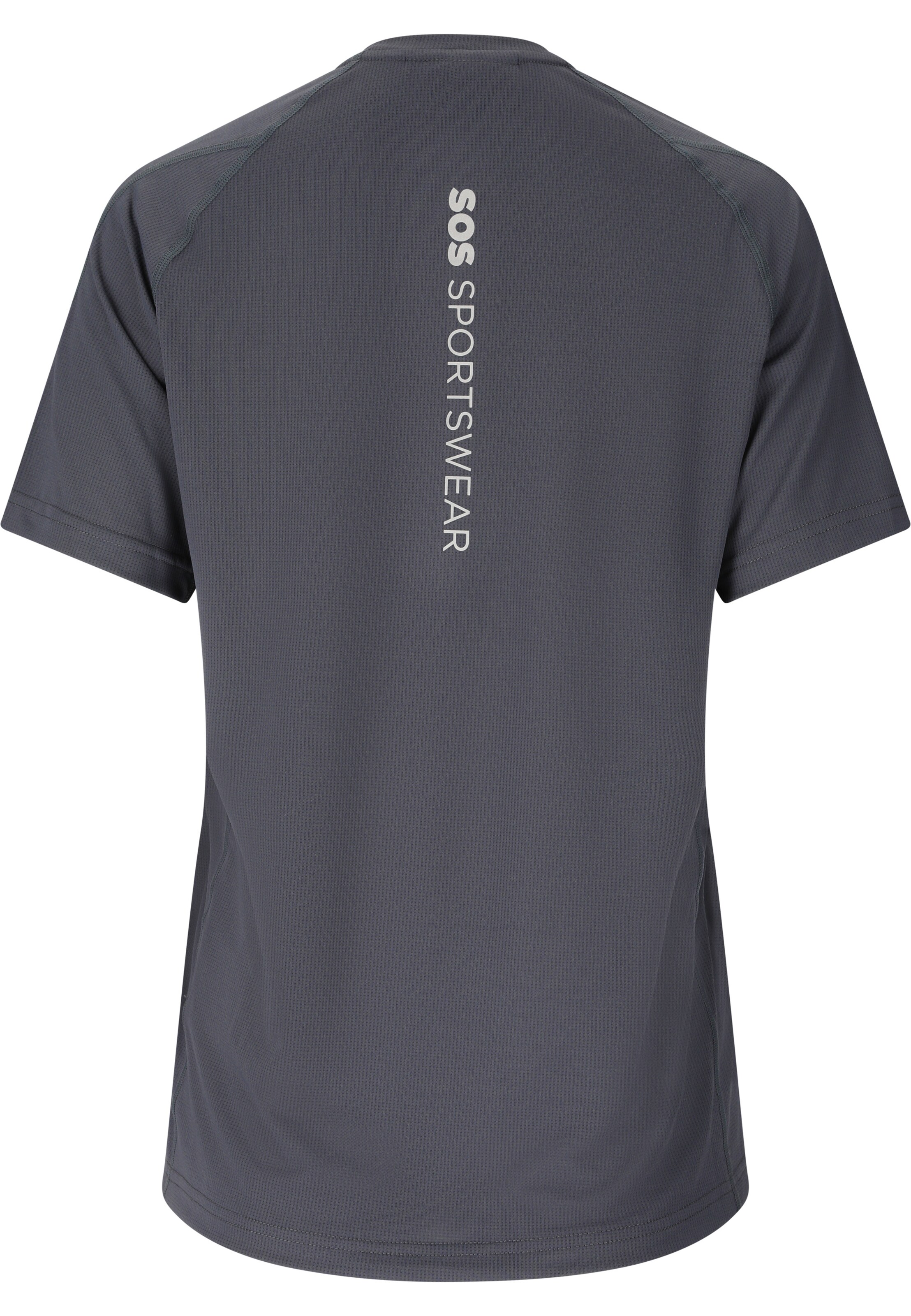 SOS Functioneel shirt 'Pillar' in Grijs