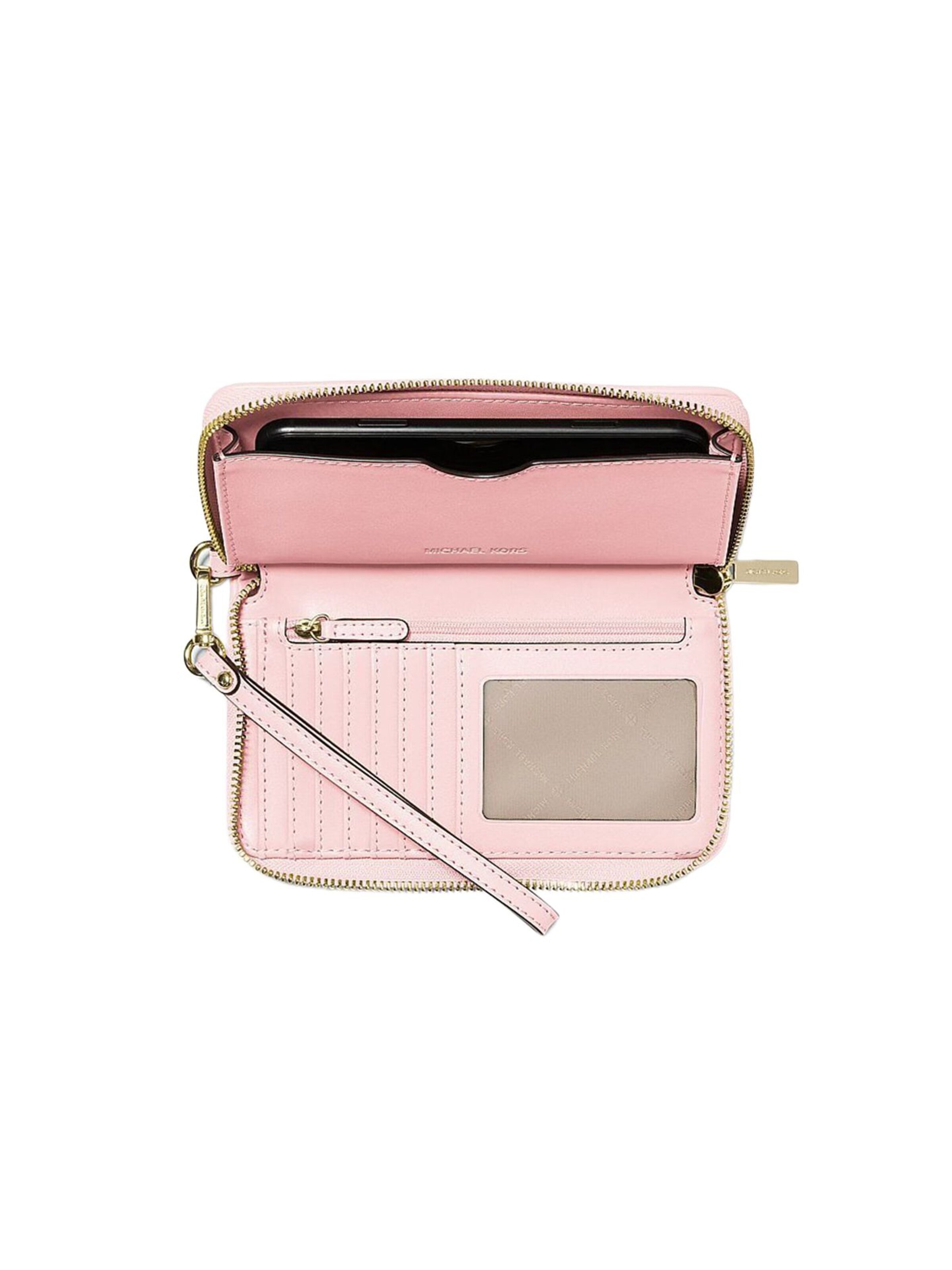Michael Kors Wallet 'Lg Flat Mf Phn Case' in Pink