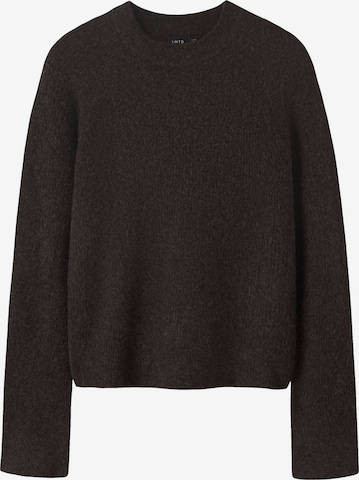 LMTD Sweater in Brown: front