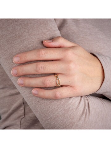 Orolino Ring in Gelb: Vorderseite