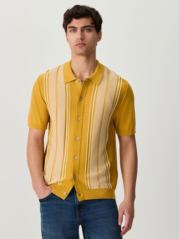 Next Strickjacke in Gelb: Vorderseite