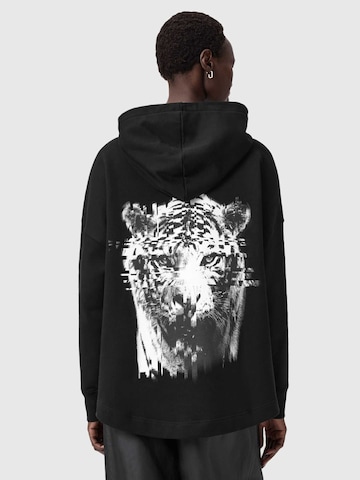 AllSaints Sweatshirt 'STATIC ETIE' i svart: framsida
