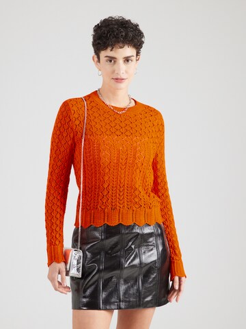 ONLY - Jersey 'ONLSAGA' en rojo: frente