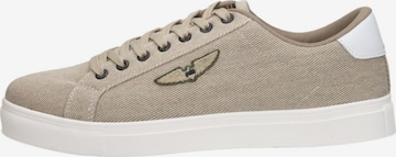 PME Legend Lace-Up Boots 'Beechburd' in Beige: front