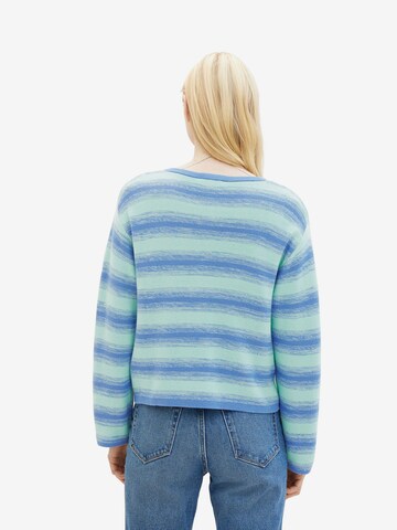 TOM TAILOR DENIM Pullover in Blau