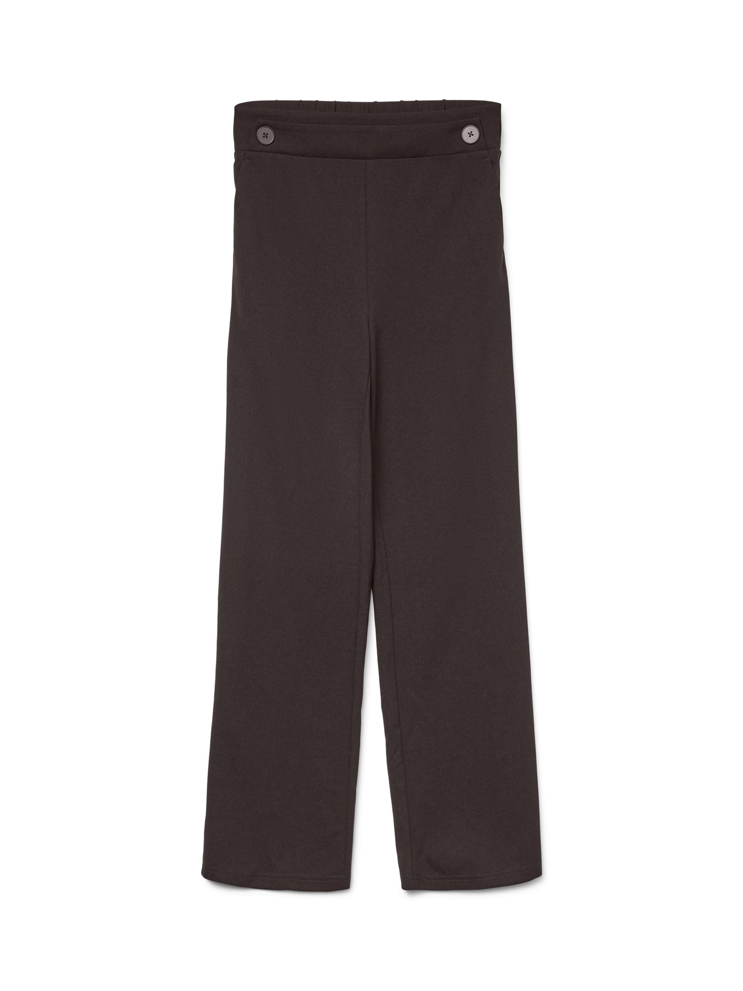 VERO MODA - Pierna ancha Pantalón 'VMLiva' en marrón: frente