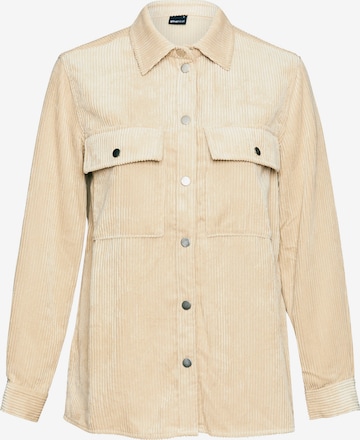 Gina Tricot Between-Season Jacket 'Cory' in Beige: front