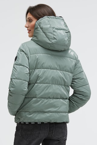 Soccx Winter Jacket in Blue: front