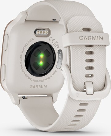 GARMIN Sports Watch 'Venu Sq 2' in Beige