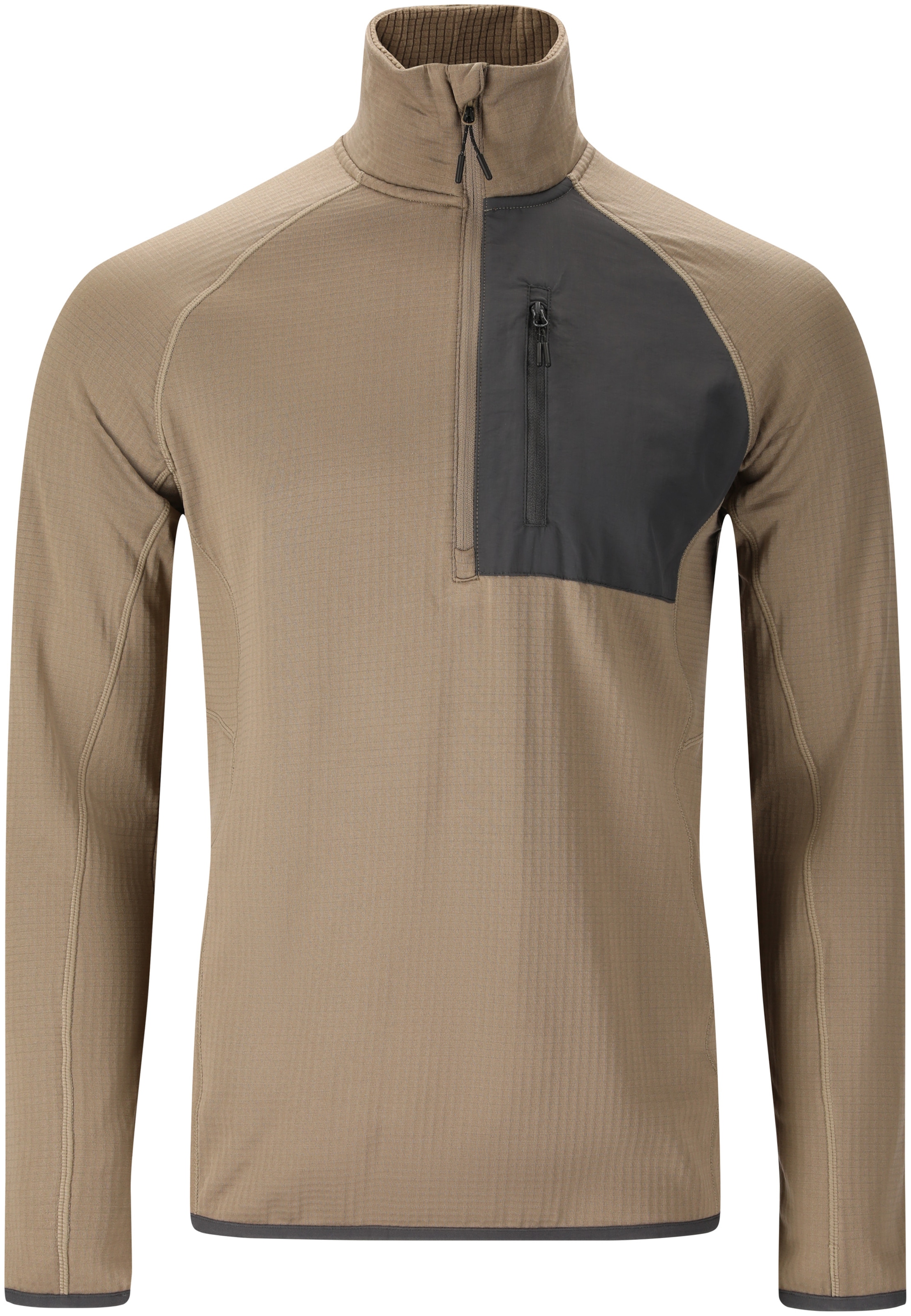Whistler Sports sweater 'Helge' in Brown: front