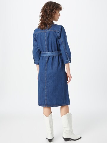MORE & MORE Shirt Dress in Blue