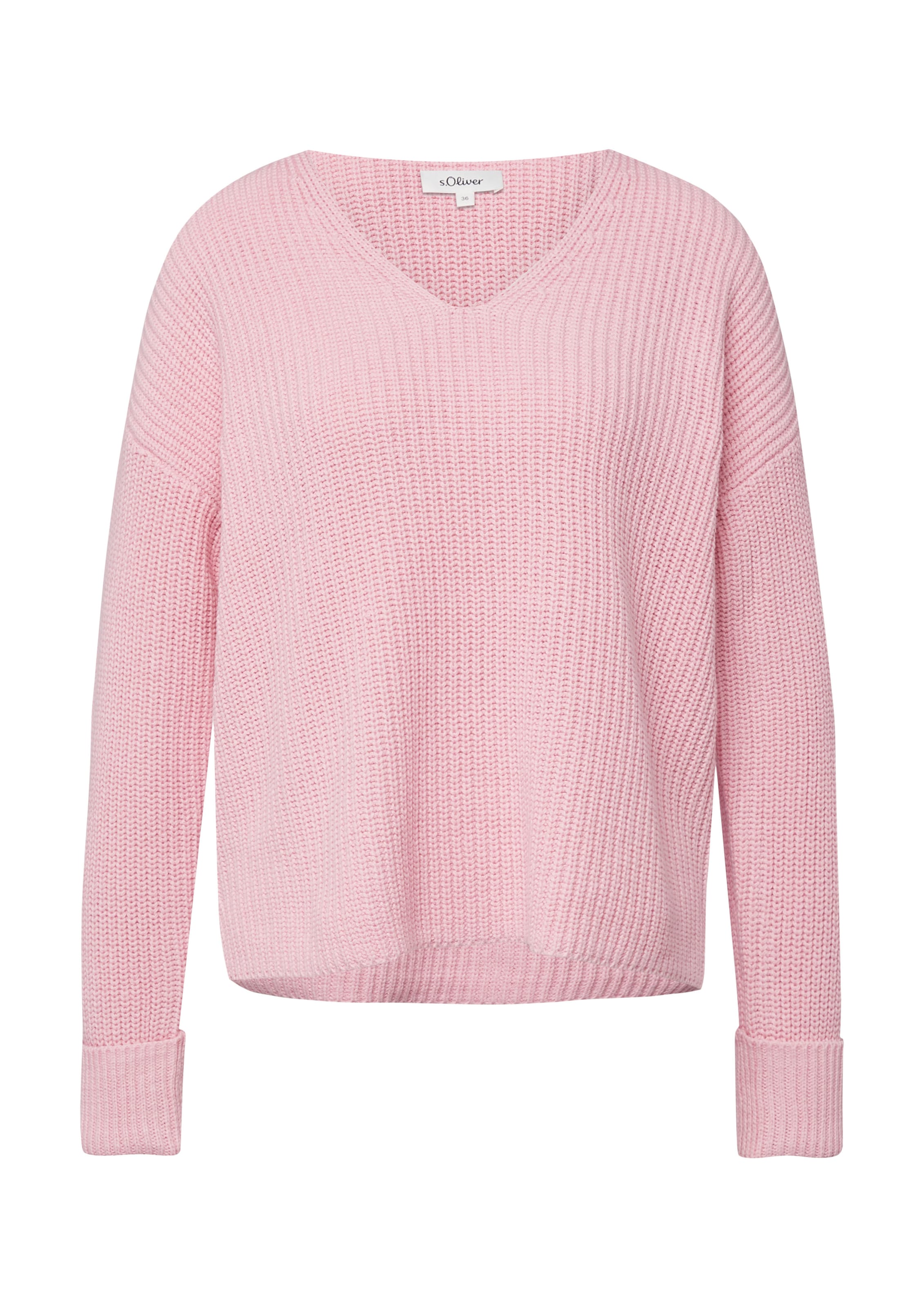 s.Oliver Pullover in rosa, Produktansicht