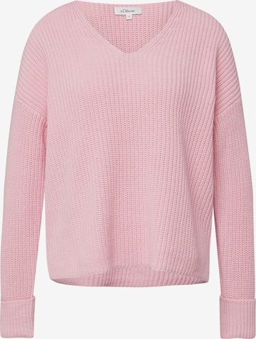 Pull-over s.Oliver en rose : devant