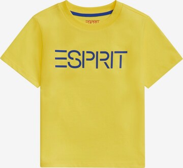 ESPRIT Shirt in Geel: voorkant