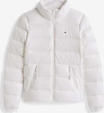 Tommy Jeans Демисезонная куртка в Белый: спереди