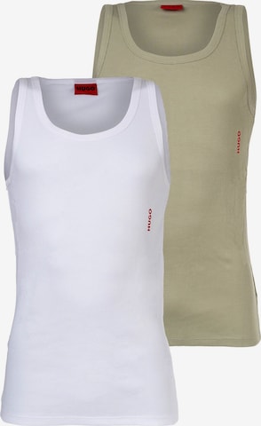 HUGO Onderhemd in Groen: voorkant