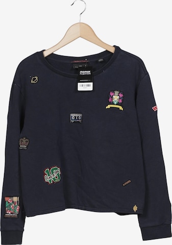 MAISON SCOTCH Sweater L in Blau: Vorderseite