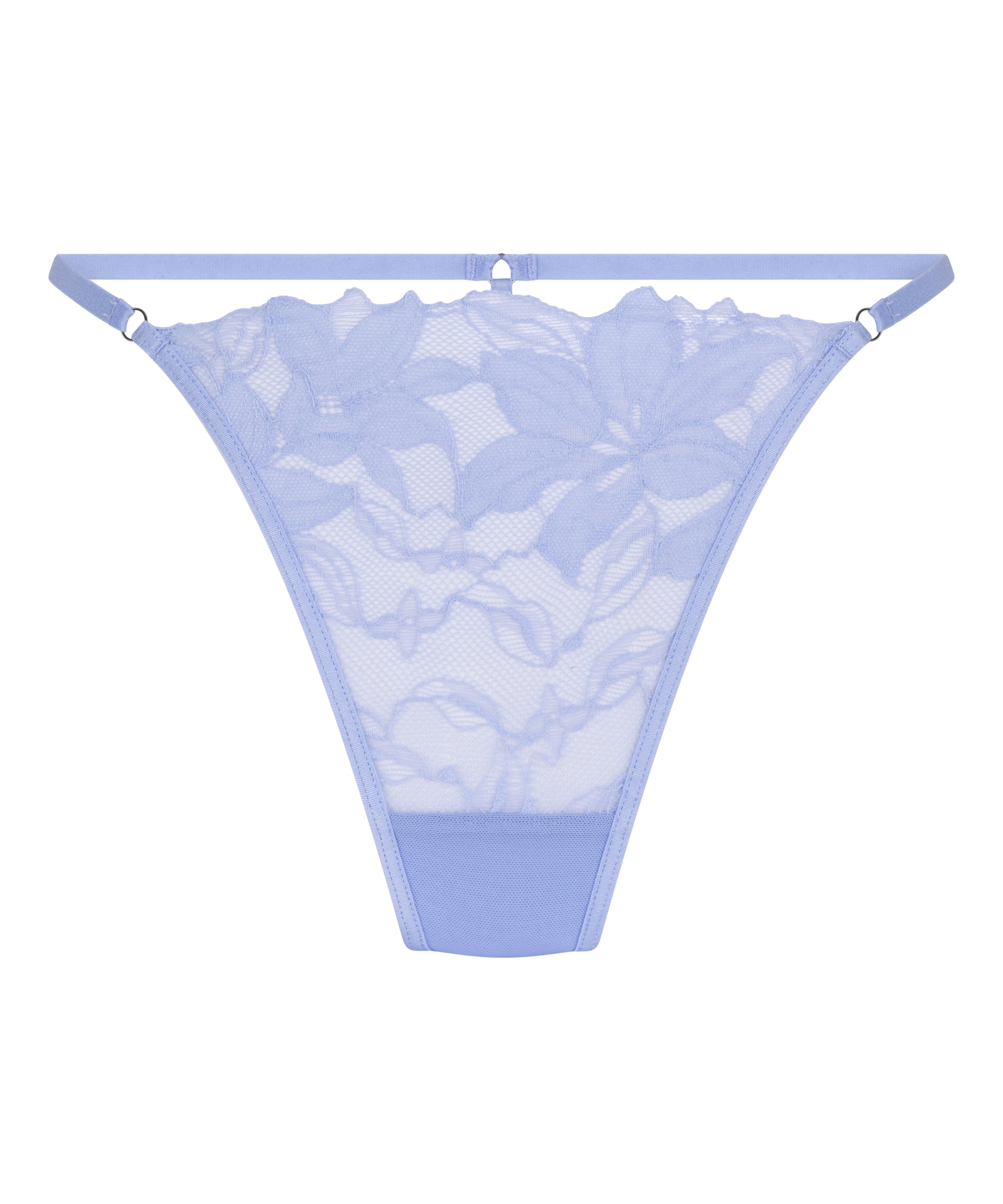 String 'Ingrid' Hunkemöller en bleu : devant