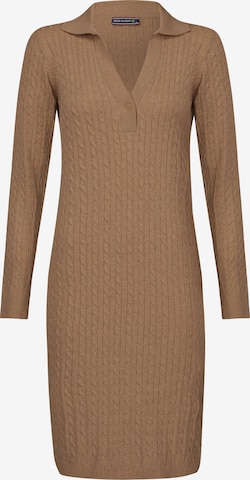 Abito in maglia di Felix Hardy in marrone: frontale
