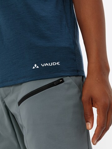 VAUDE Performance shirt 'Tekoa' in Blue
