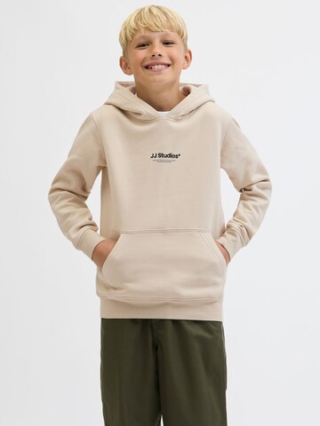 Jack & Jones Junior - Sudadera en beige: frente